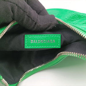 Vintage Balenciaga Le Cagole Green lambskin  shoulderbag | stylenewstar