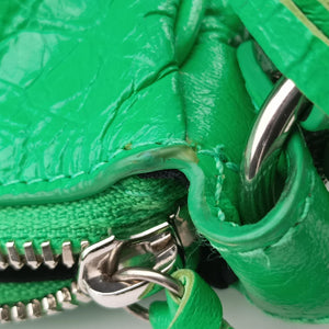 Vintage Balenciaga Le Cagole Green lambskin  shoulderbag | stylenewstar