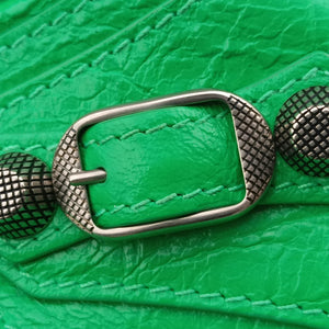Vintage Balenciaga Le Cagole Green lambskin  shoulderbag | stylenewstar