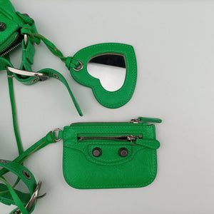 Vintage Balenciaga Le Cagole Green lambskin  shoulderbag | stylenewstar