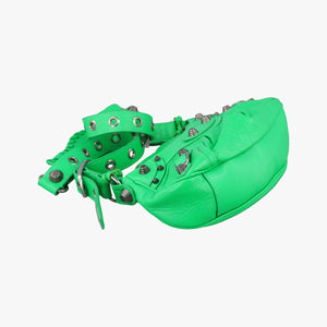 Vintage Balenciaga Le Cagole Green lambskin  shoulderbag | stylenewstar