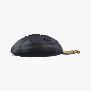 Secondhand Bottega Veneta The Chain Pouch Black Lambskin  shoulderbag | stylenewstar