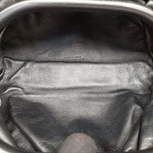 Secondhand Bottega Veneta The Chain Pouch Black Lambskin  shoulderbag | stylenewstar