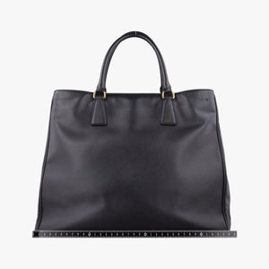 Pre-owned Prada Galleria Black SAFFIANO　Leather BN1802 shoulderbag | stylenewstar