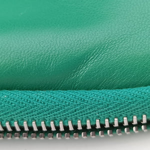 Pre-owned Prada triangle mini Green Leather 1NR015 shoulderbag | stylenewstar