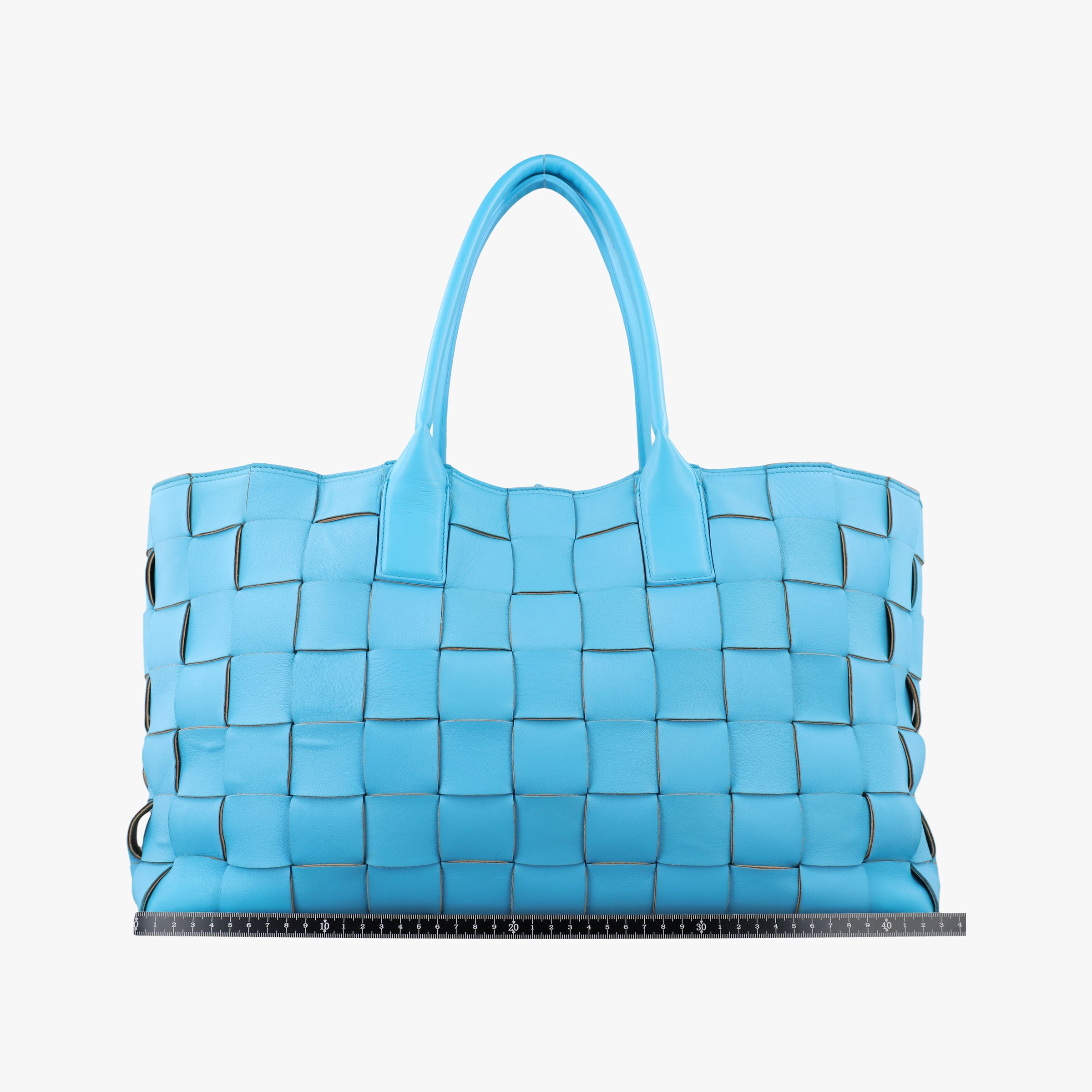 Secondhand Bottega Veneta padded intrecciato Blue lambskin  handbag | stylenewstar