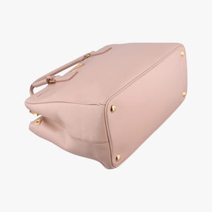 Pre-owned Prada Galleria Pink SAFFIANO Leather BN2274 handbag | stylenewstar