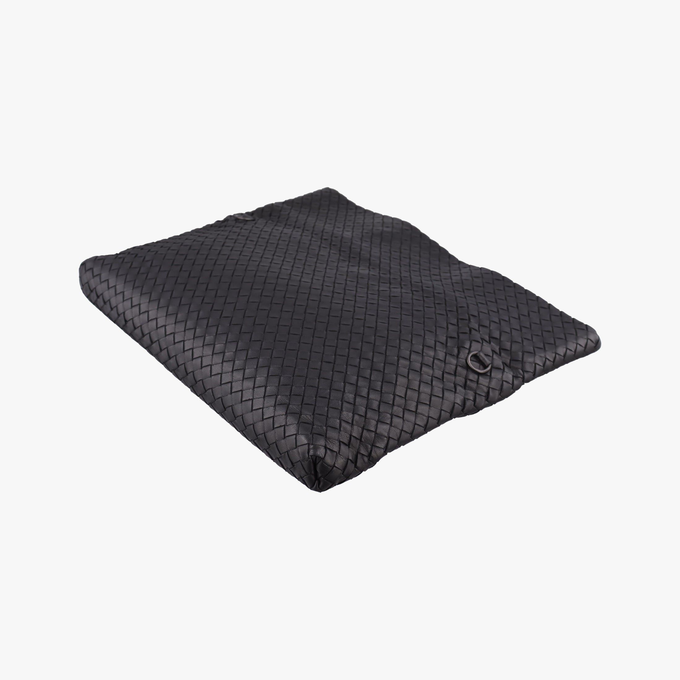Vintage Bottega Veneta Intrecciato Black lambskin  shoulderbag | stylenewstar