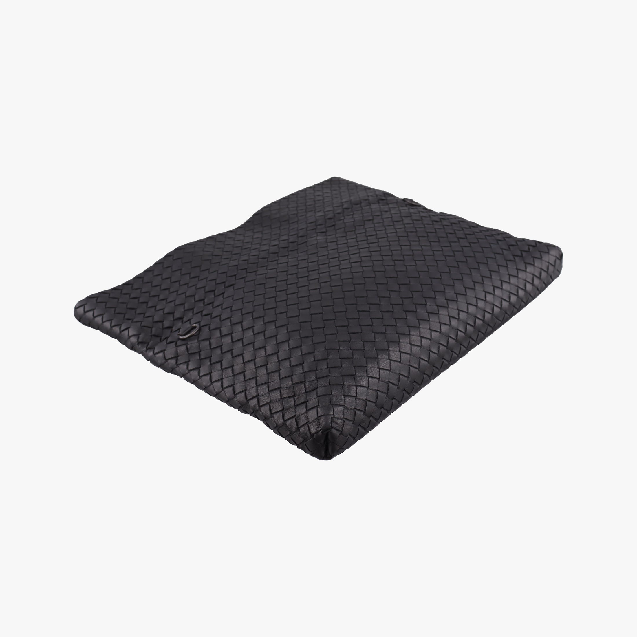 Vintage Bottega Veneta Intrecciato Black lambskin  shoulderbag | stylenewstar