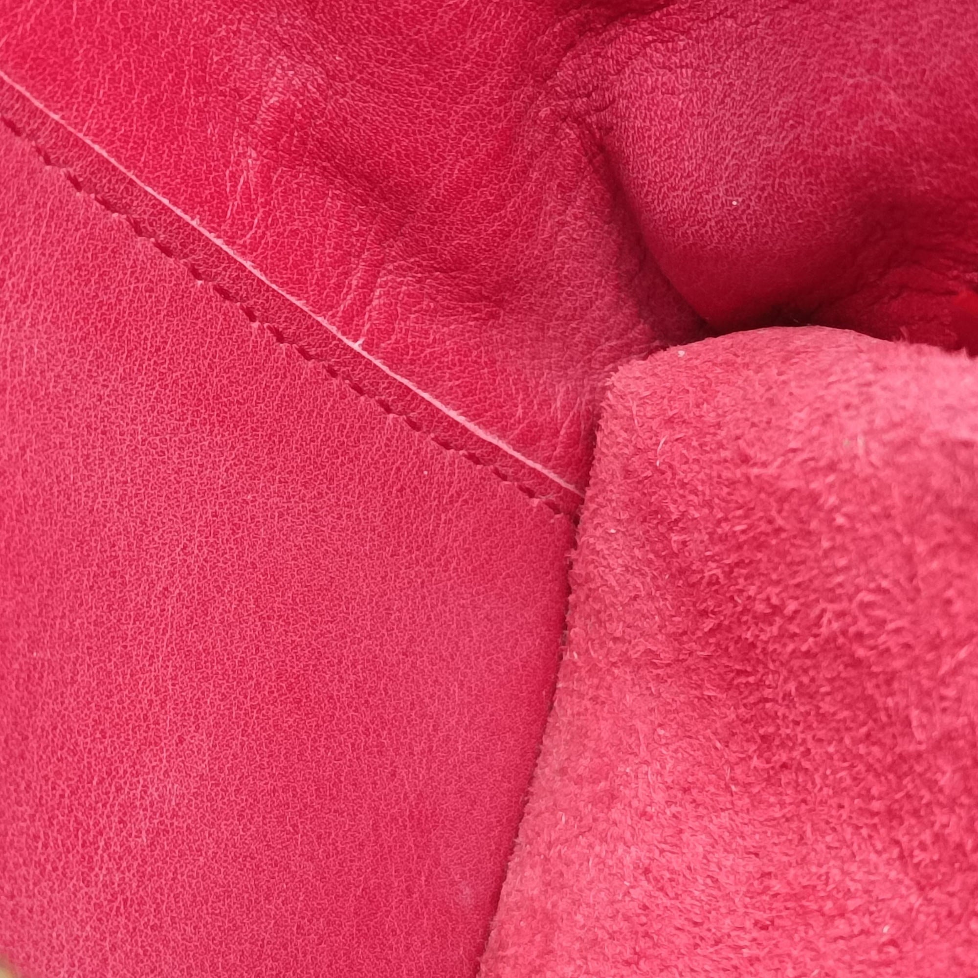 Secondhand Balenciaga Blackout City Red Leather  shoulderbag | stylenewstar