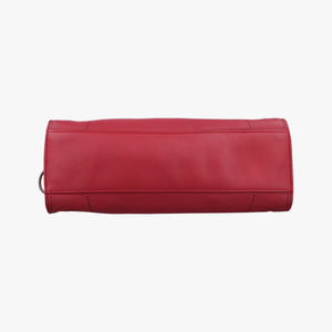 Secondhand Balenciaga Blackout City Red Leather  shoulderbag | stylenewstar