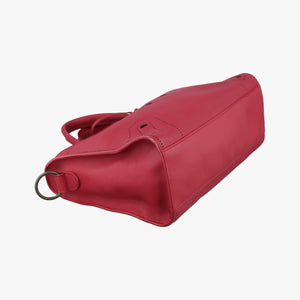 Secondhand Balenciaga Blackout City Red Leather  shoulderbag | stylenewstar