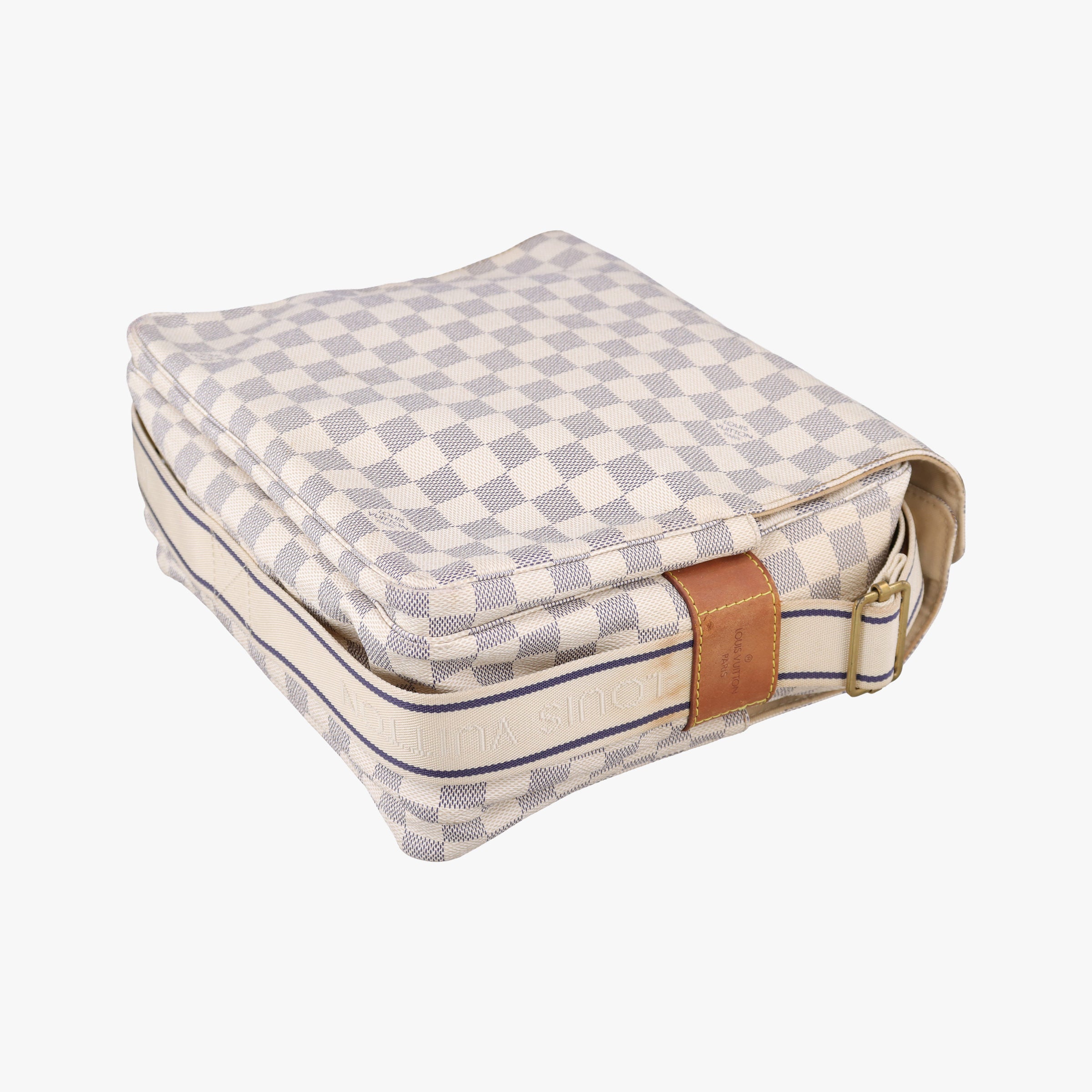 Pre-owned Louis Vuitton NAVIGLIO Azur Damier Canvas N51189 shoulderbag | stylenewstar