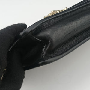 Secondhand VERSACE La Medusa Black Leather  shoulderbag | stylenewstar