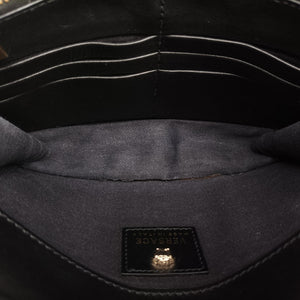 Secondhand VERSACE La Medusa Black Leather  shoulderbag | stylenewstar