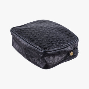 Pre-owned Ferragamo Vara Black Leather  shoulderbag | stylenewstar