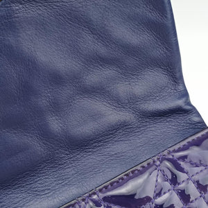 Vintage Christian Dior Miss Dior Cannage New Rock Purple Patent  shoulderbag | stylenewstar