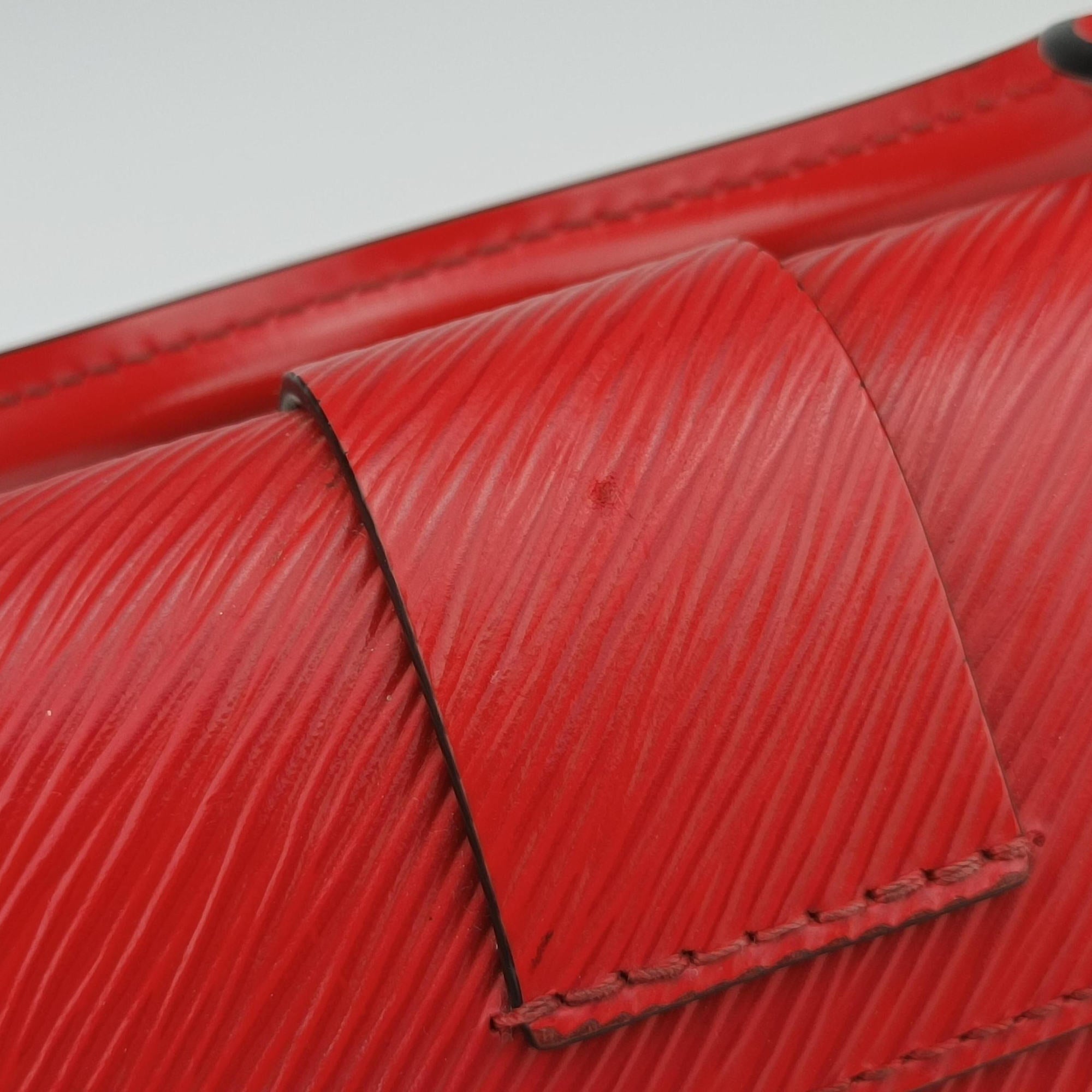 Secondhand Louis Vuitton Locky BB Red Epi M53239 handbag | stylenewstar