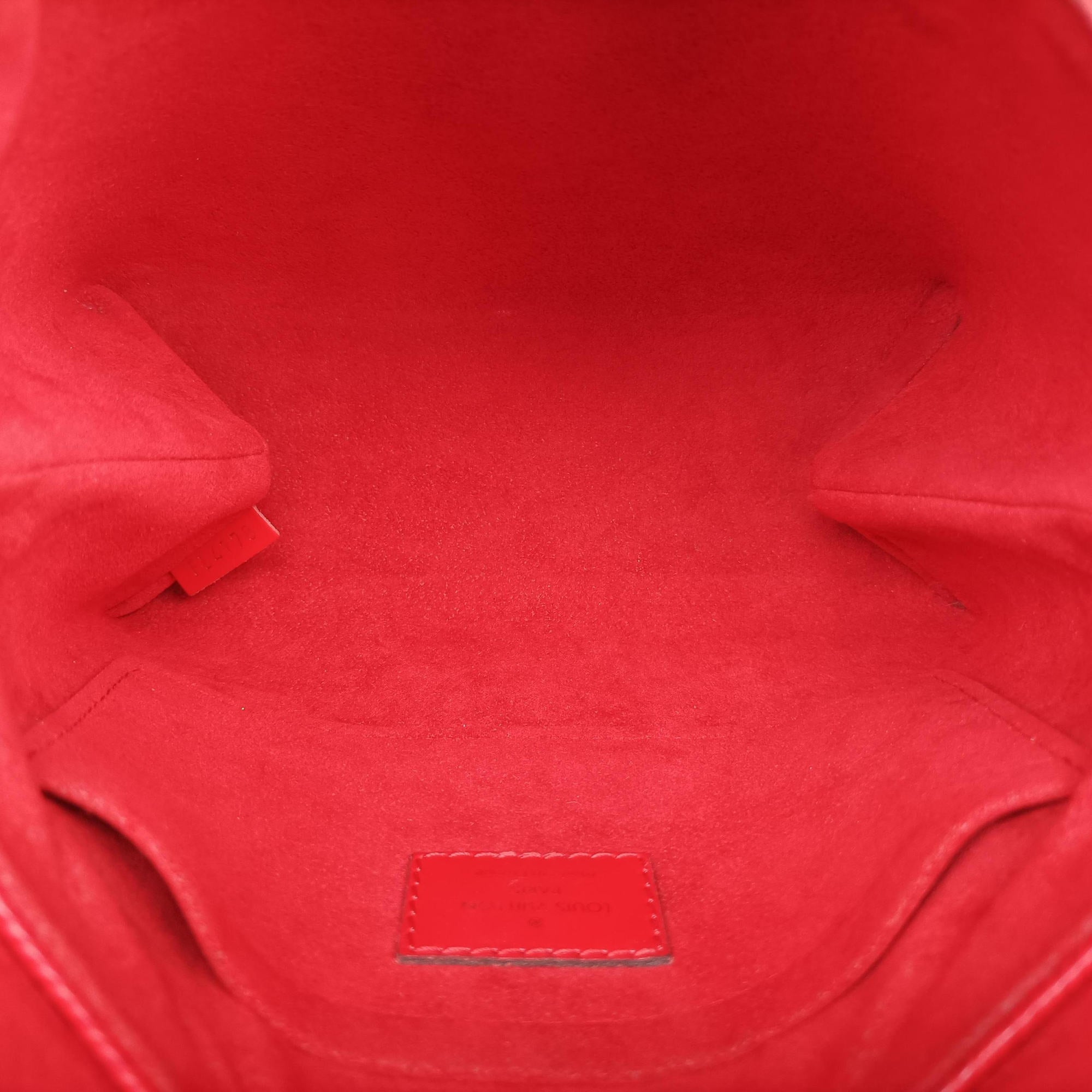 Secondhand Louis Vuitton Locky BB Red Epi M53239 handbag | stylenewstar