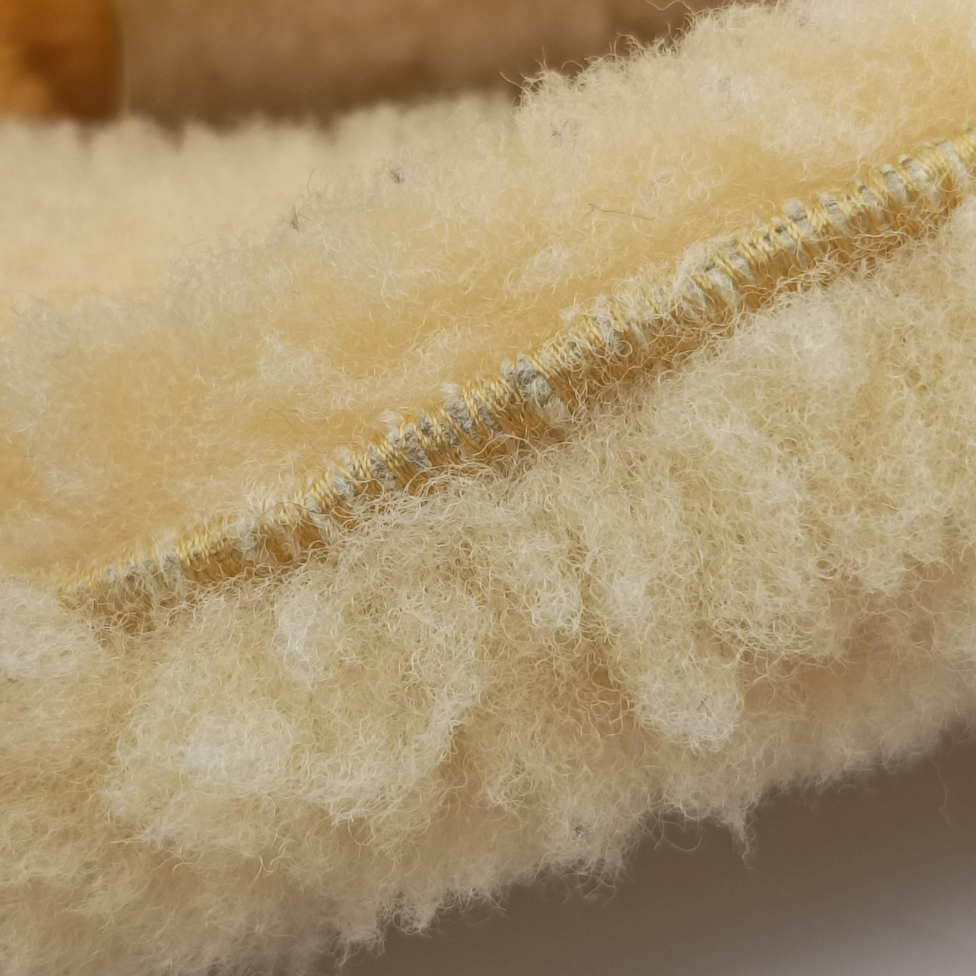 Pre-owned Bottega Veneta The Jodie Yellow Fur  handbag | stylenewstar