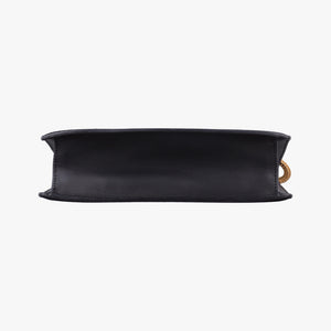 Pre-owned Yves Saint Laurent Small Betty Flap Black Suede × Leather 314516 shoulderbag | stylenewstar