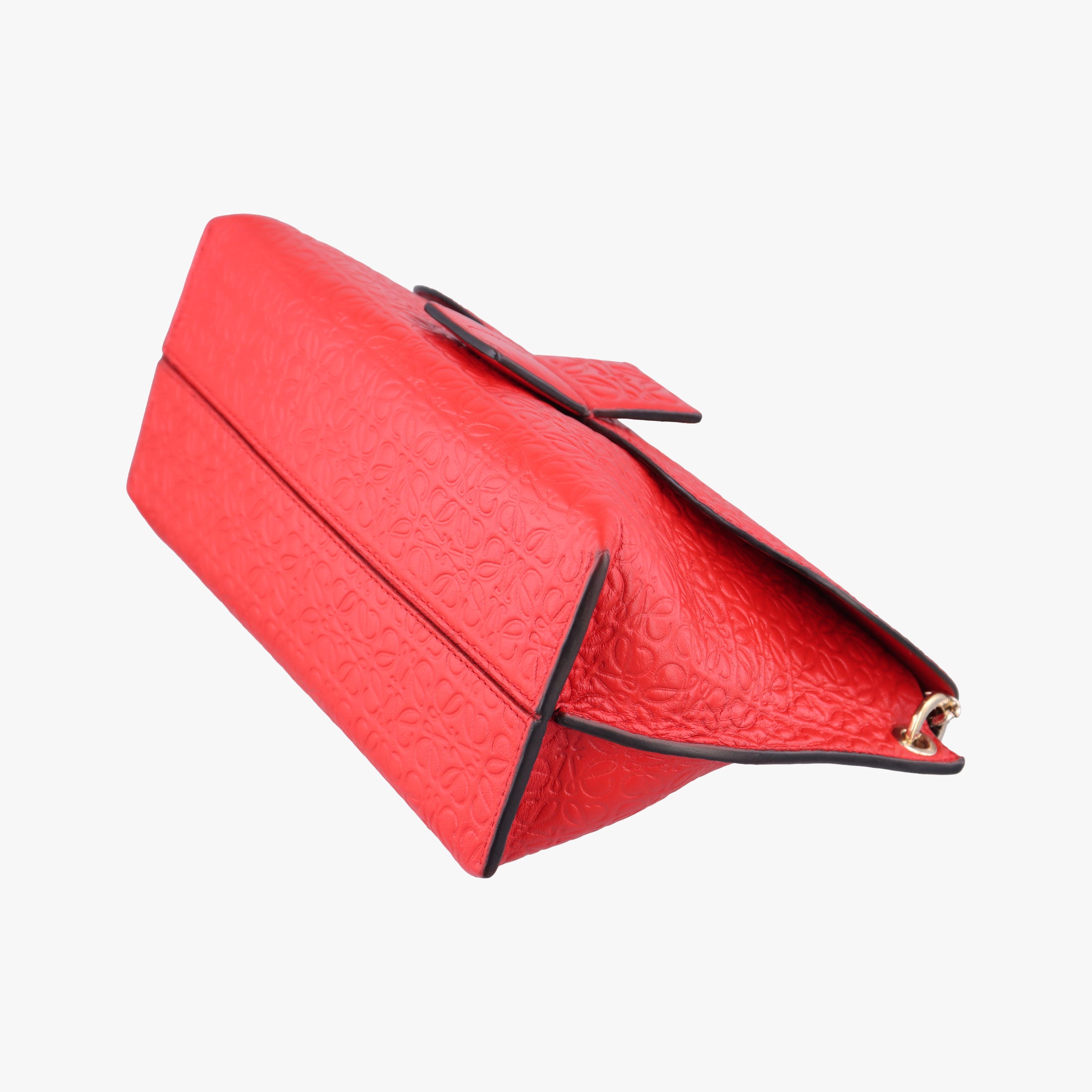 Pre-owned Loewe Avenue Red Leather  shoulderbag | stylenewstar