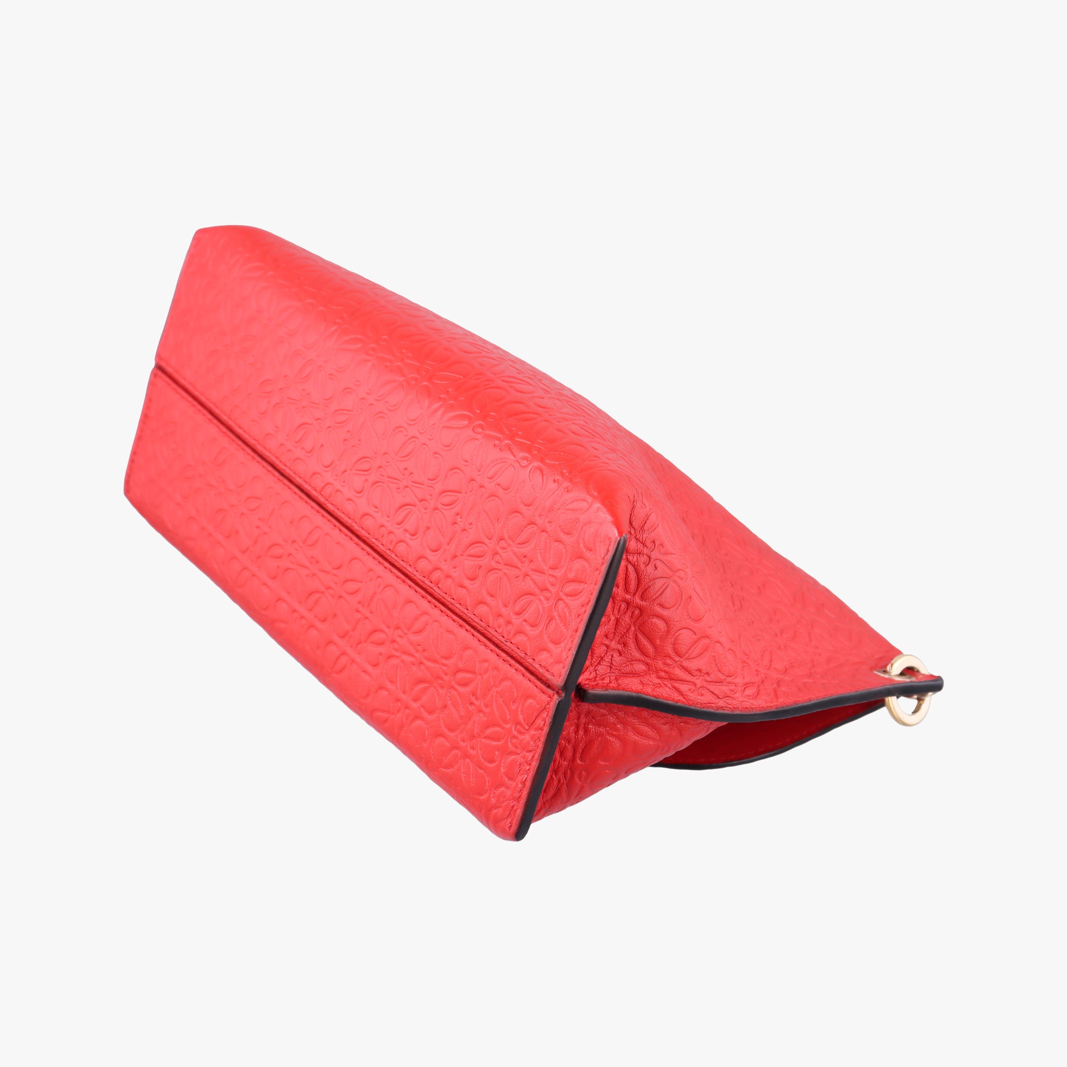 Pre-owned Loewe Avenue Red Leather  shoulderbag | stylenewstar