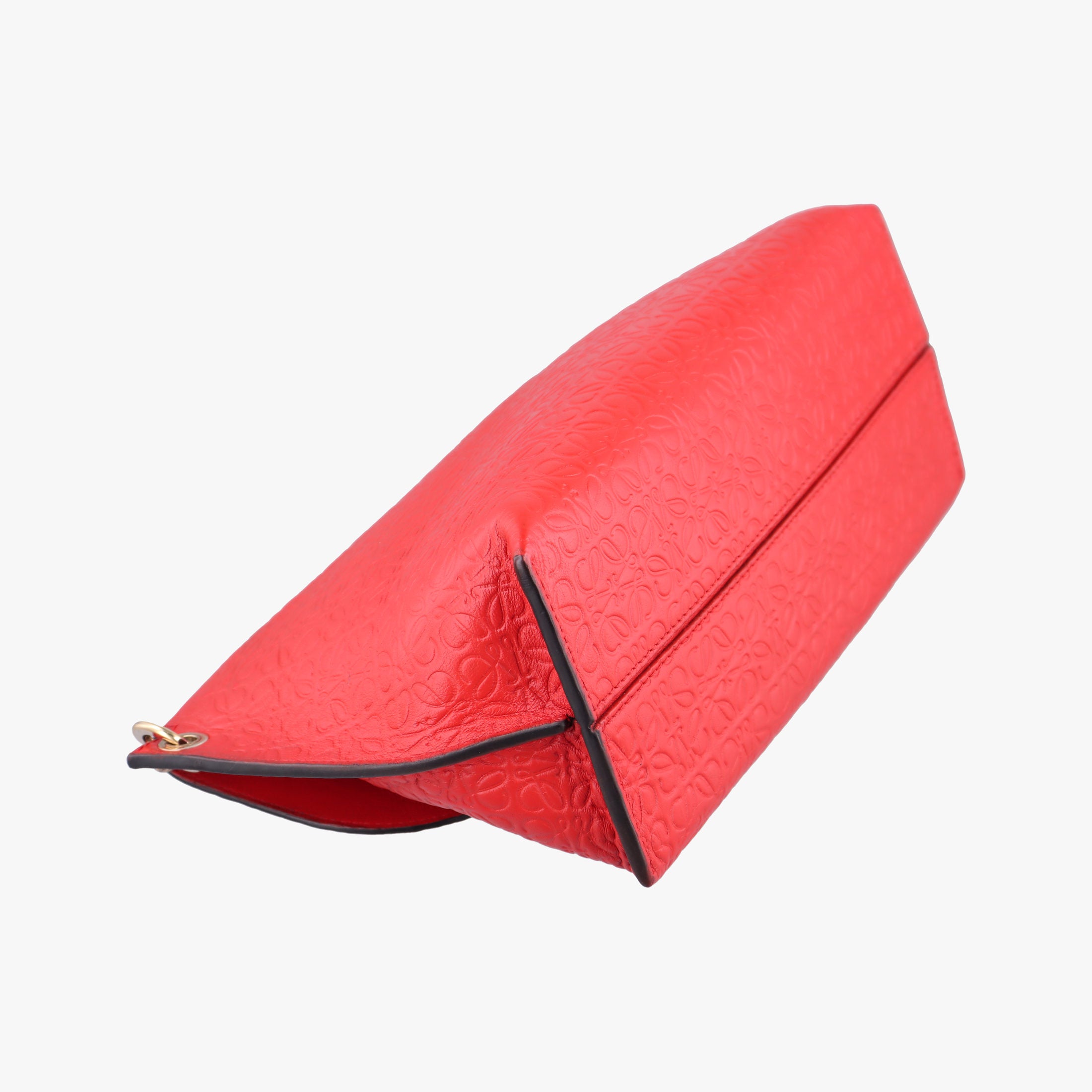 Pre-owned Loewe Avenue Red Leather  shoulderbag | stylenewstar