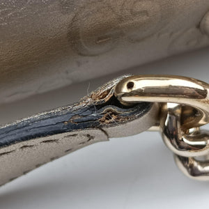 Pre-owned Gucci Emily Golden Leather 295402 shoulderbag | stylenewstar