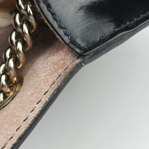 Vintage Gucci Emily Black Patent 283063 shoulderbag | stylenewstar