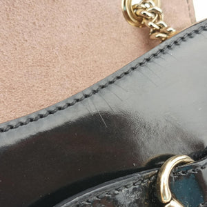 Vintage Gucci Emily Black Patent 283063 shoulderbag | stylenewstar