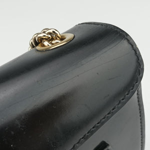 Vintage Gucci Emily Black Patent 283063 shoulderbag | stylenewstar