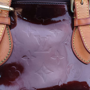 Pre-owned Louis Vuitton Rosewood Avenue Amaranth Vernis M93510 shoulderbag | stylenewstar