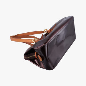 Pre-owned Louis Vuitton Rosewood Avenue Amaranth Vernis M93510 shoulderbag | stylenewstar