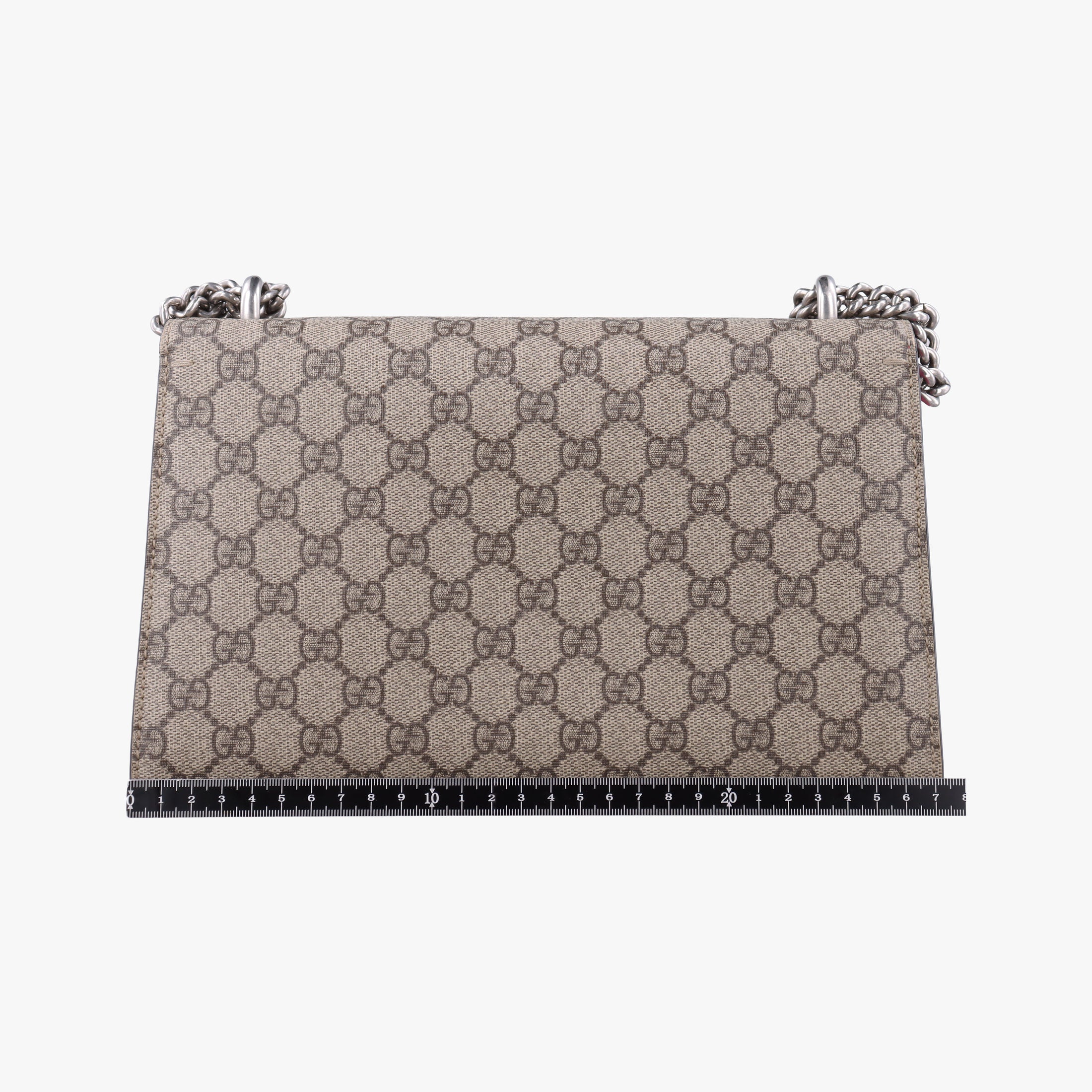 Pre-owned Gucci Dionysus Brown×pink PVC coated canvas × suede 400249 shoulderbag | stylenewstar