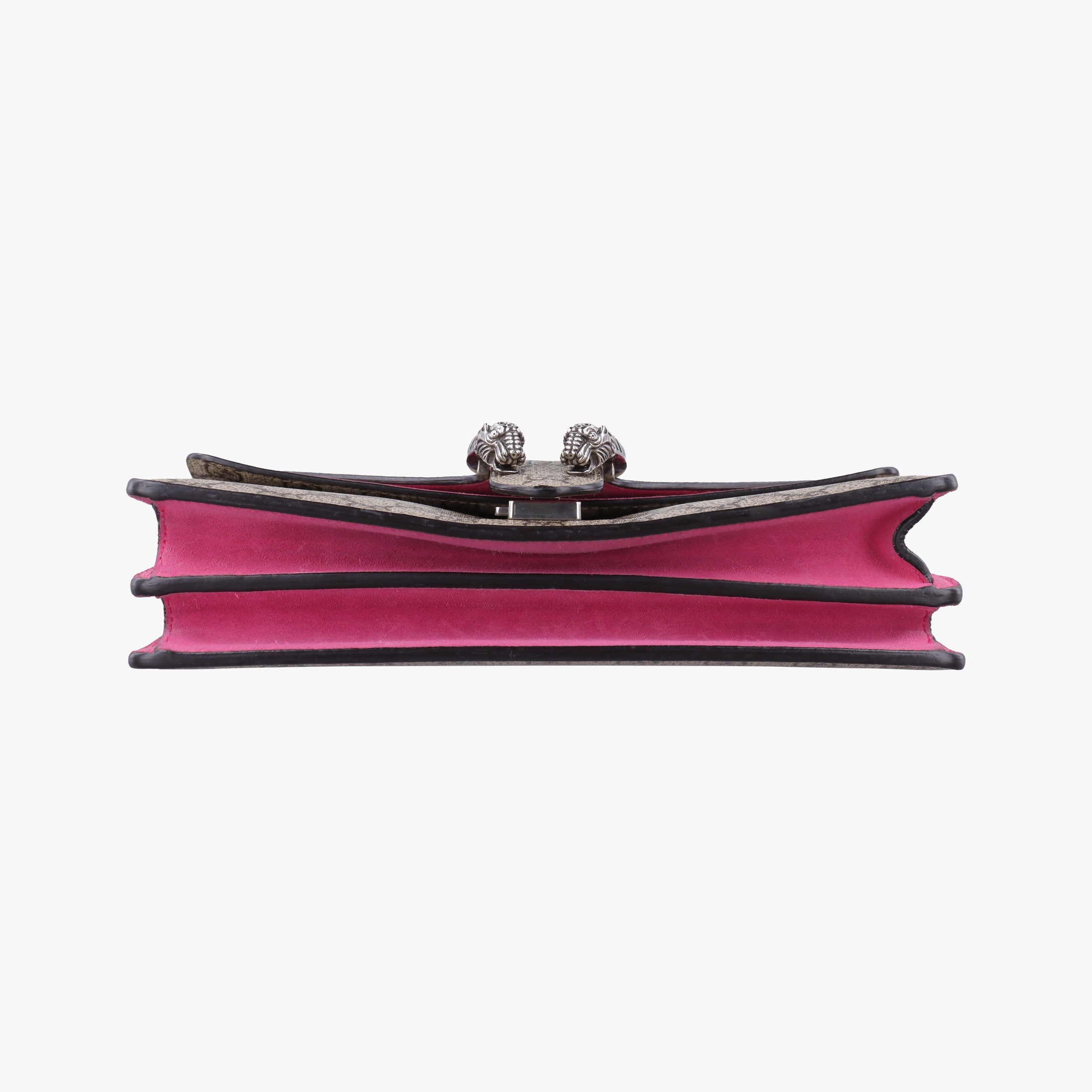 Pre-owned Gucci Dionysus Brown×pink PVC coated canvas × suede 400249 shoulderbag | stylenewstar