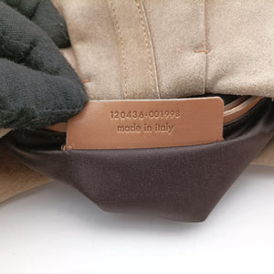 Pre-owned Yves Saint Laurent Rive Gauche Beige Leather×Suede 120436 shoulderbag | stylenewstar
