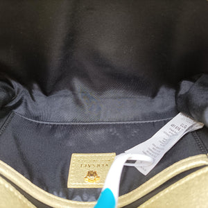 Pre-owned VERSACE medusa Golden Leather  shoulderbag | stylenewstar