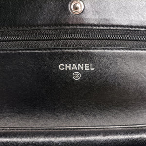 Vintage Chanel Matelasse coco mark Black lambskin A33814 shoulderbag | stylenewstar