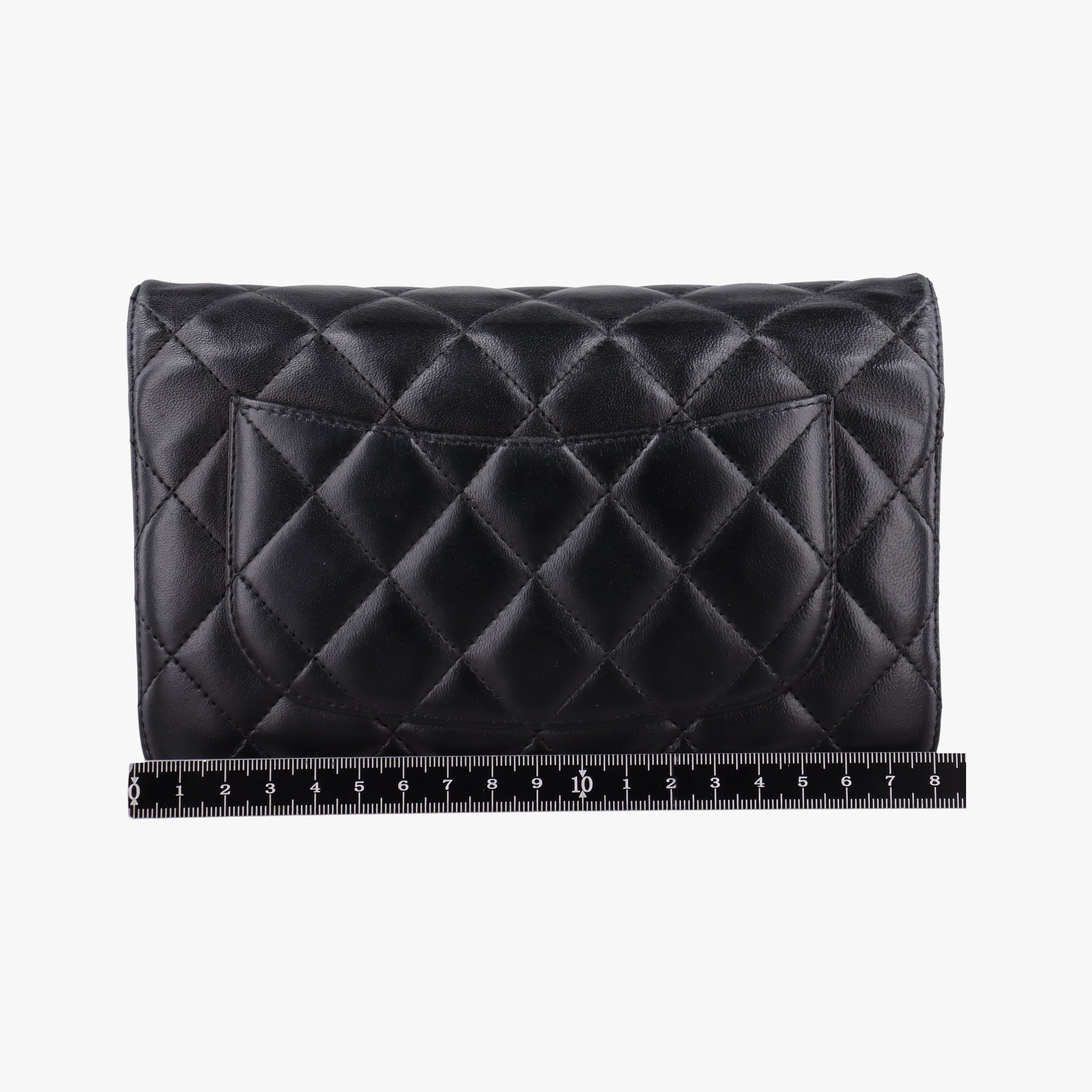 Vintage Chanel Matelasse coco mark Black lambskin A33814 shoulderbag | stylenewstar