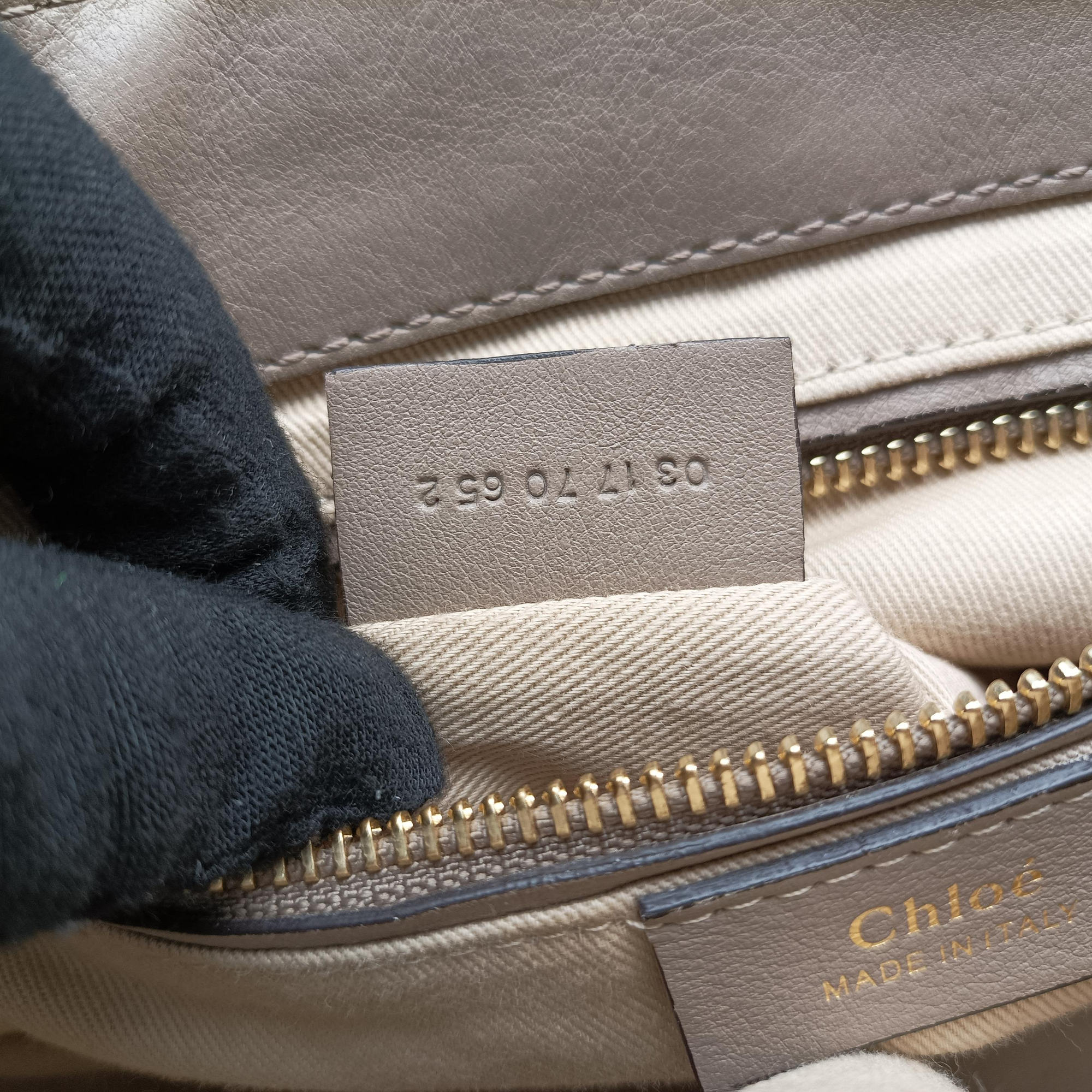 Pre-owned Chloe FAYE mini Grey Suede × leather  backpack/rucksack | stylenewstar