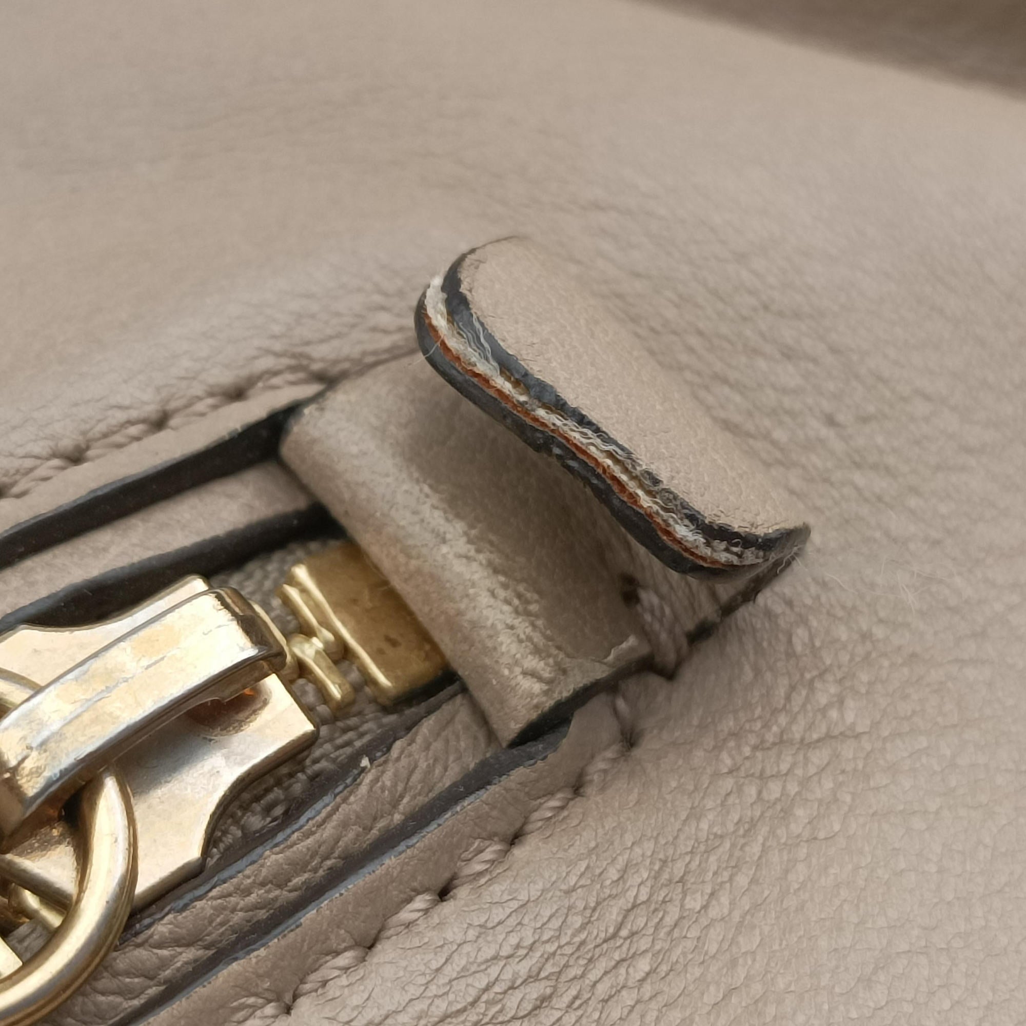 Pre-owned Chloe FAYE mini Grey Suede × leather  backpack/rucksack | stylenewstar