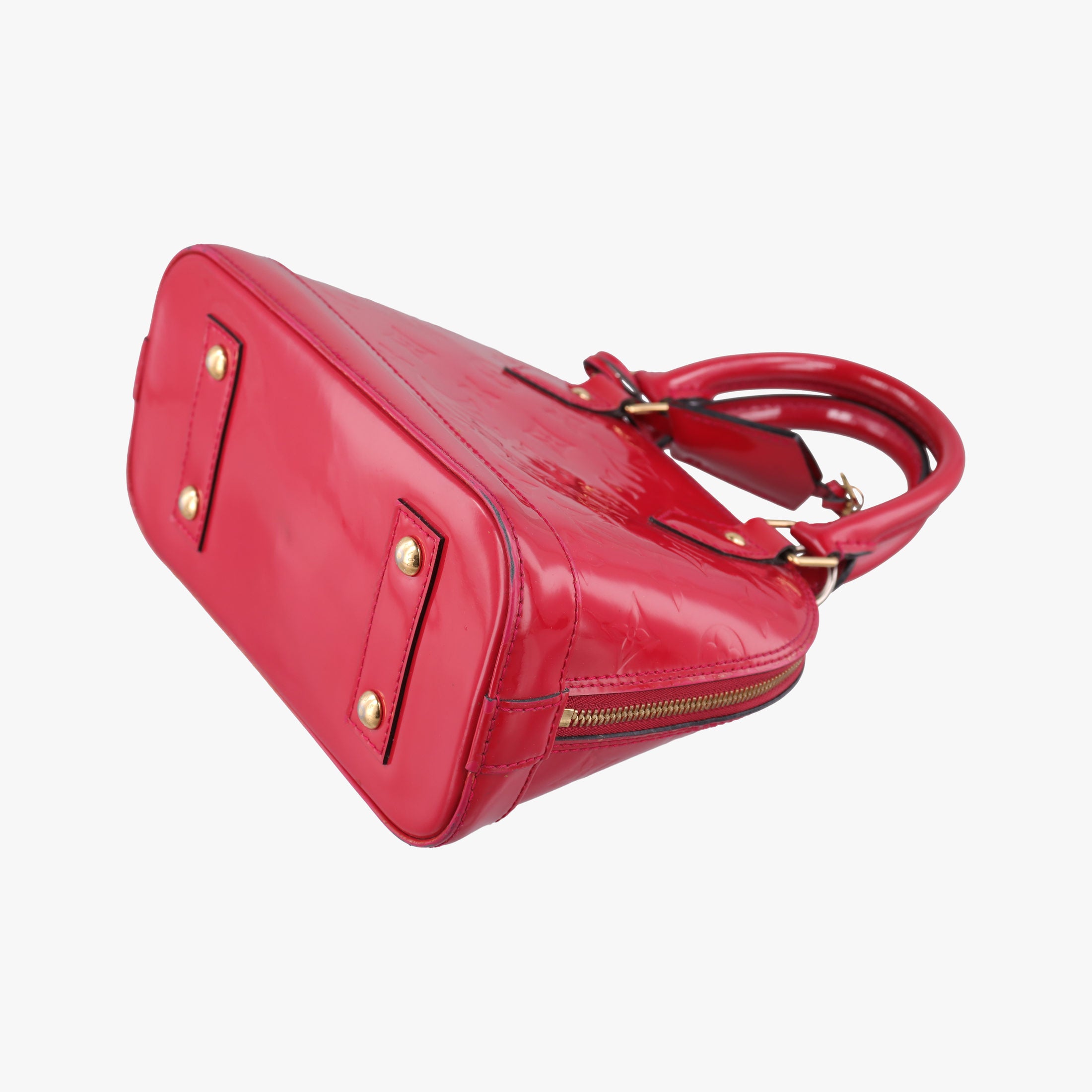 Vintage Louis Vuitton Alma BB pomme d'amour Vernis M91606 shoulderbag | stylenewstar