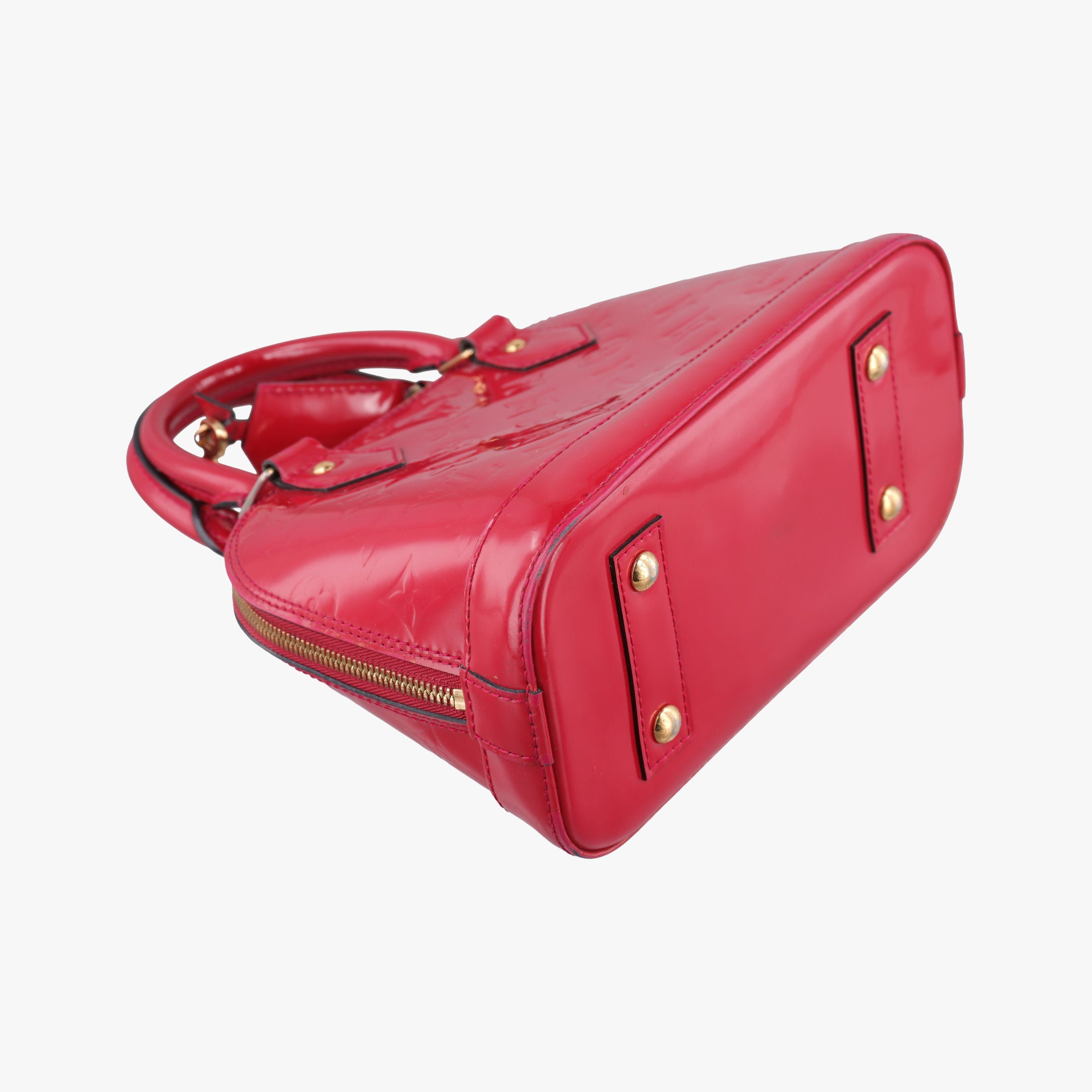 Vintage Louis Vuitton Alma BB pomme d'amour Vernis M91606 shoulderbag | stylenewstar