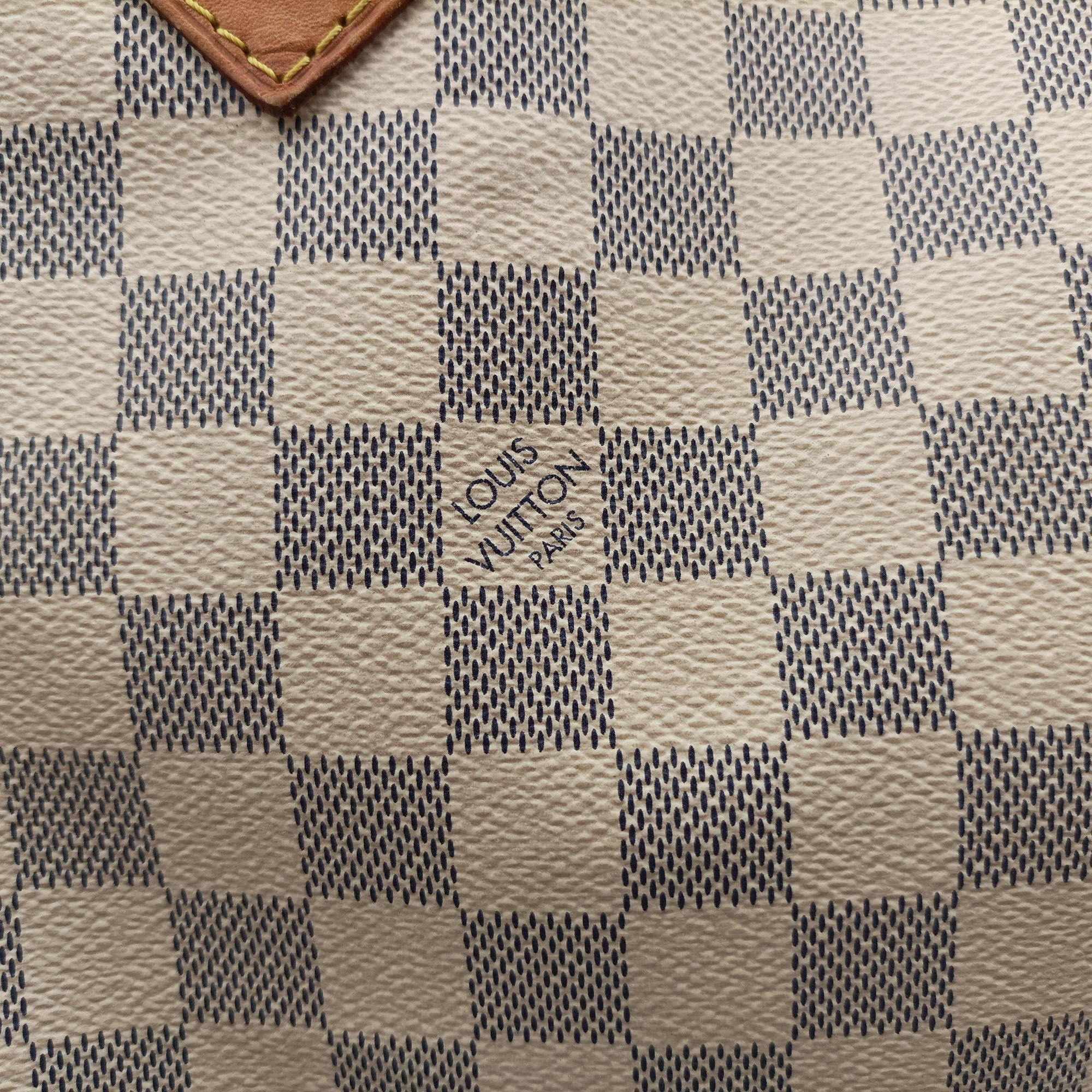 Pre-owned Louis Vuitton Speedy 35 Azur Damier Canvas N41535 handbag | stylenewstar