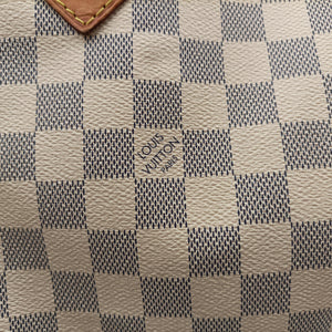 Pre-owned Louis Vuitton Speedy 35 Azur Damier Canvas N41535 handbag | stylenewstar