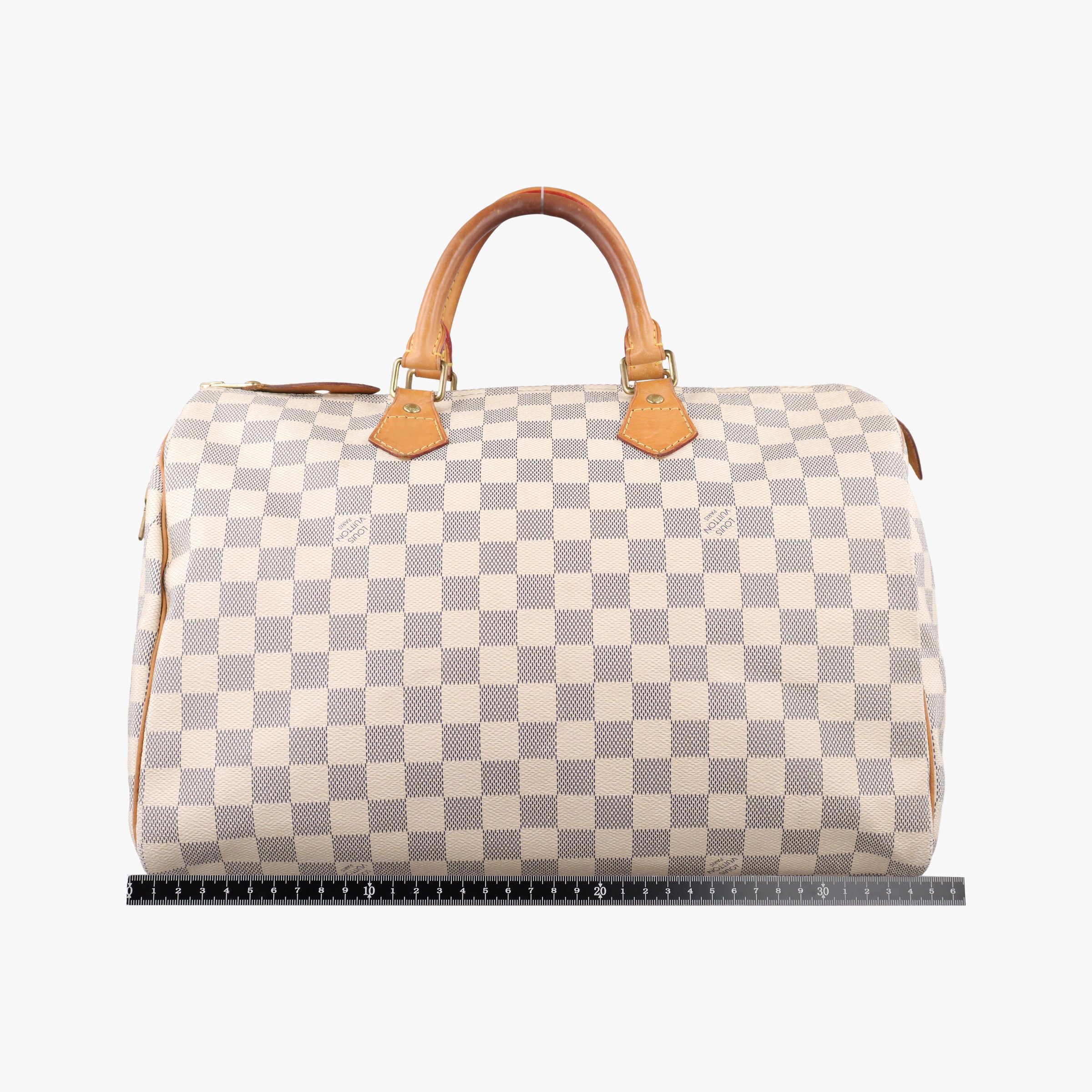 Pre-owned Louis Vuitton Speedy 35 Azur Damier Canvas N41535 handbag | stylenewstar