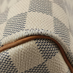 Pre-owned Louis Vuitton Speedy 35 Azur Damier Canvas N41535 handbag | stylenewstar