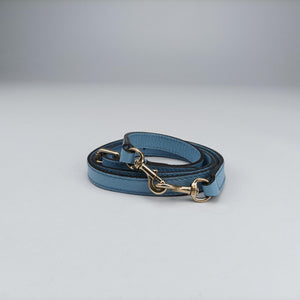 Vintage Gucci Interlocking G charm Dome Blue Leather 449661 shoulderbag | stylenewstar