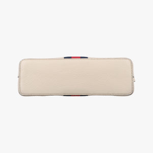 Pre-owned Gucci Ophidia White×Navy×Red Leather 499621 shoulderbag | stylenewstar